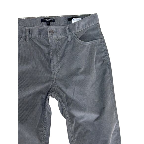 Banana Republic Traveler Slim Corduroy Pants Green Men’s 33x34 - Picture 5 of 8